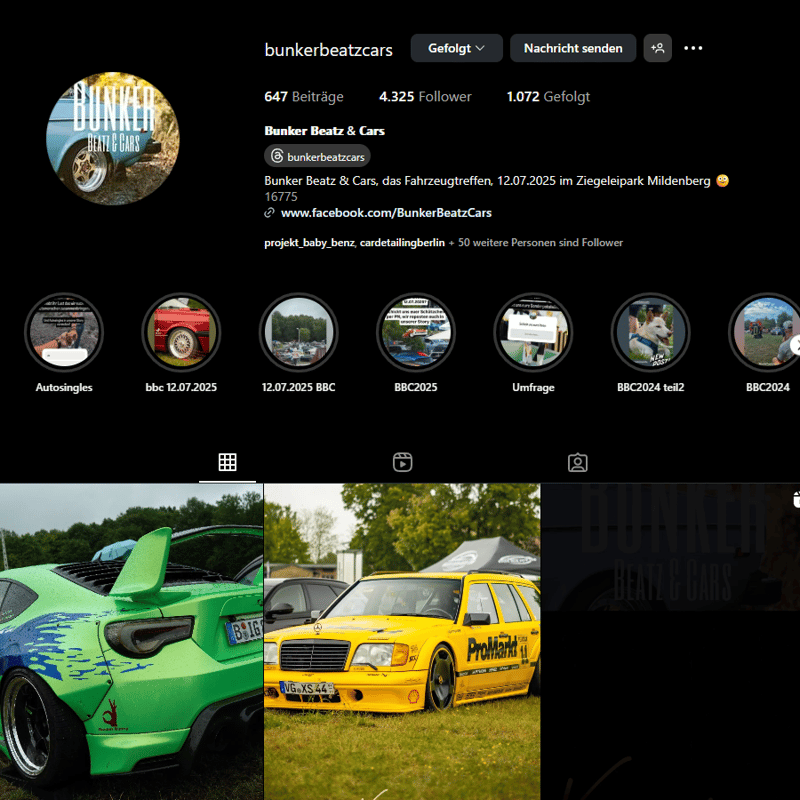 Bunker Beatz & Car’s – Kooperationspartner von Car-Styling-Berlin