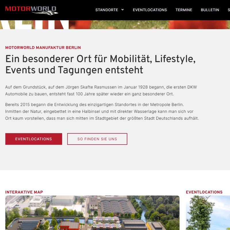 Motorworld Berlin – Kooperationspartner von Car-Styling-Berlin