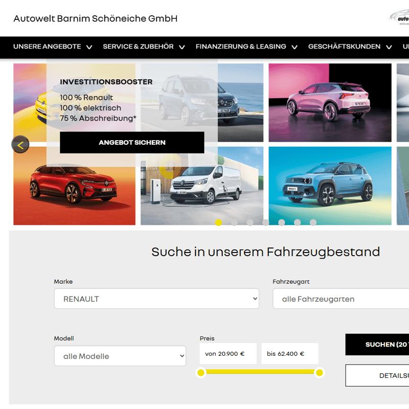 Renault Autohaus / Werkstattpartner – Kooperationspartner von Car-Styling-Berlin