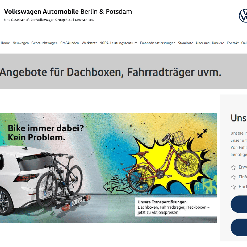 Volkswagen Automobile Berlin – Kooperationspartner von Car-Styling-Berlin