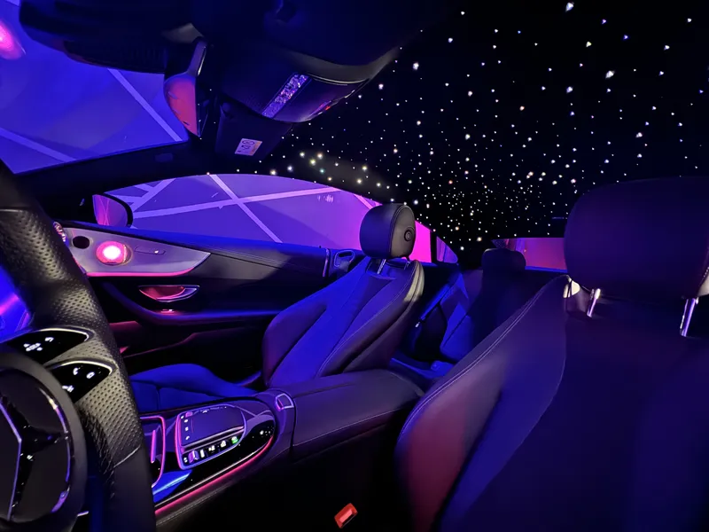Mercedes-Benz E-Klasse: Sternenhimmel – Innenraum- und Detailansicht 5