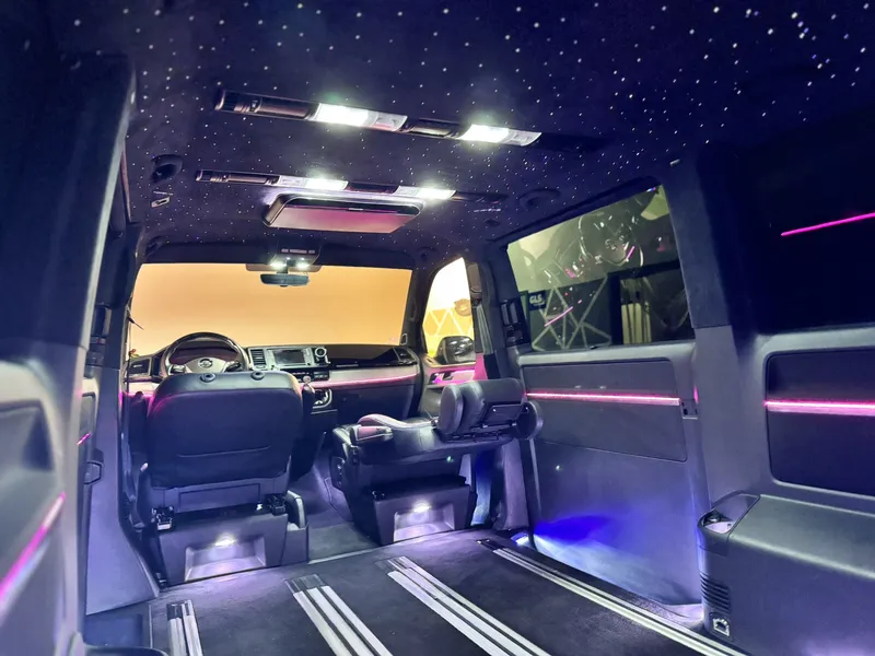 Volkswagen T6: Ambientebeleuchtung & Sternenhimmel – Innenraum- und Detailansicht 5